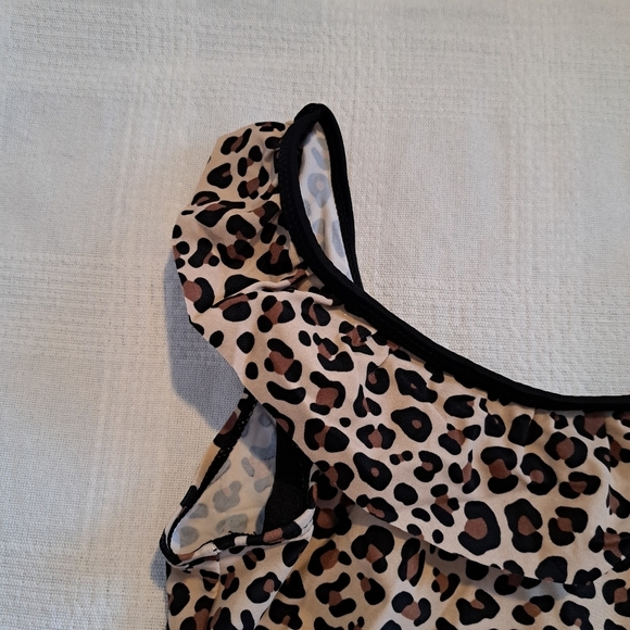 Children's Place girls size Large or 10/12 Animal print 1 piece swim suit, New - Picture 2 of 7